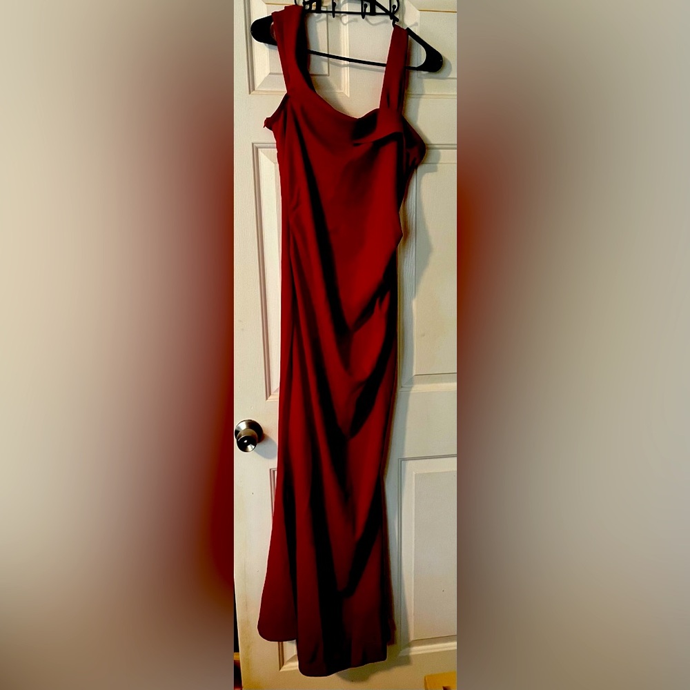 Elegant red formal dress